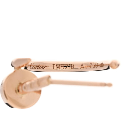 Cartier 18K Pink Gold Juste Un Clou Hoop Earrings 4 of 5