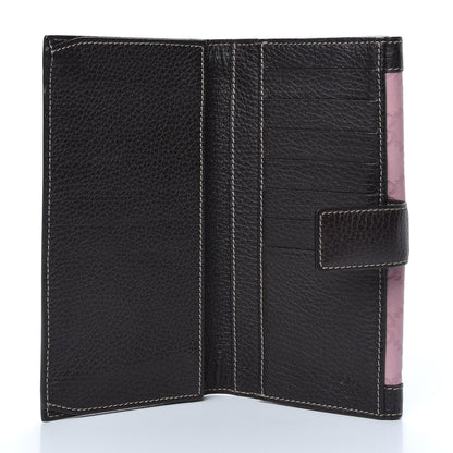 Gucci Guccissima Continental Charmy Wallet Pink Brown 5 of 6