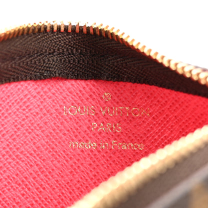 Louis Vuitton Monogram 2023 Christmas Animation Sailing Vivienne Key Pouch Dragonfruit Pink 6 of 10