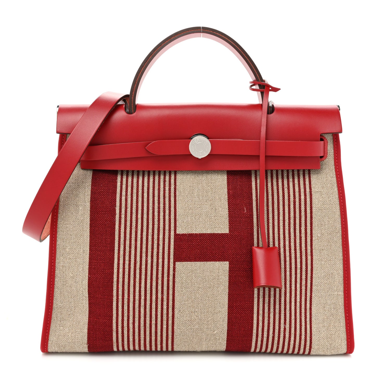 Vache Hunter Toile H Vibration Herbag Zip 31 PM Bordeaux Ficelle Rouge Piment