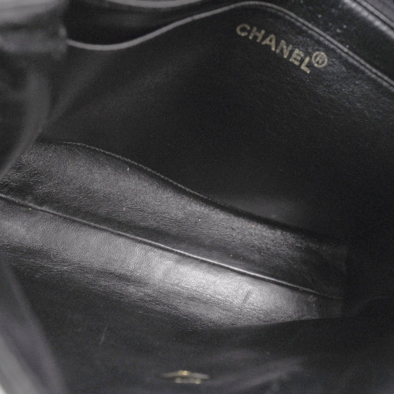 Chanel Lambskin Quilted Flap Bag Black 6 of 10