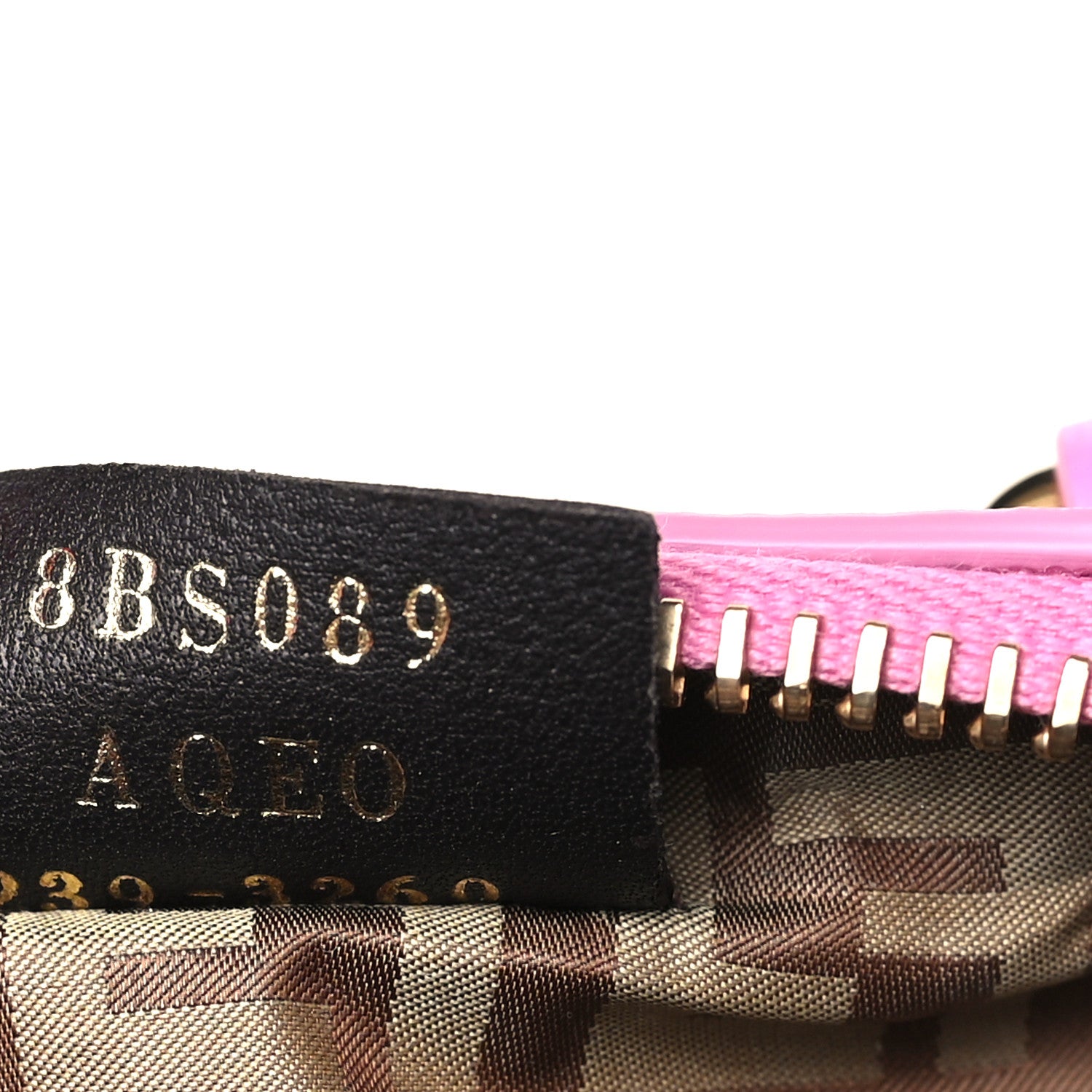Fendi Nappa FF Mini Cube Bag Rosa 7 of 10