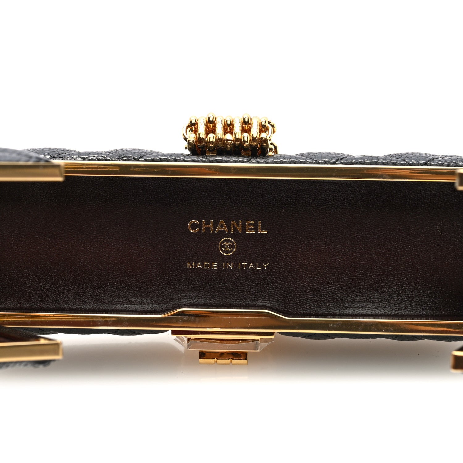 Chanel Caviar Quilted Reissue Lipstick Case Black 7 of 10