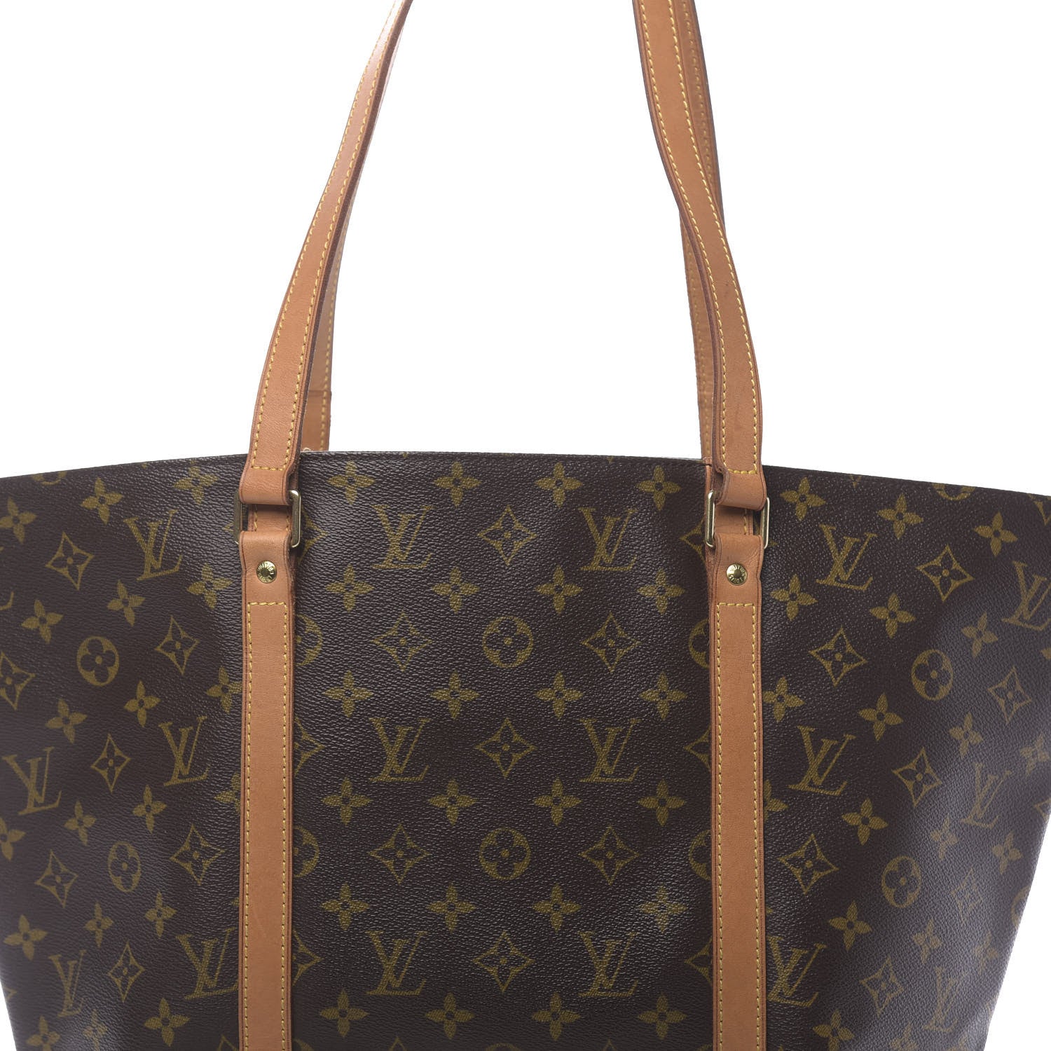 Louis Vuitton Monogram Sac Shopping Tote 8 of 10