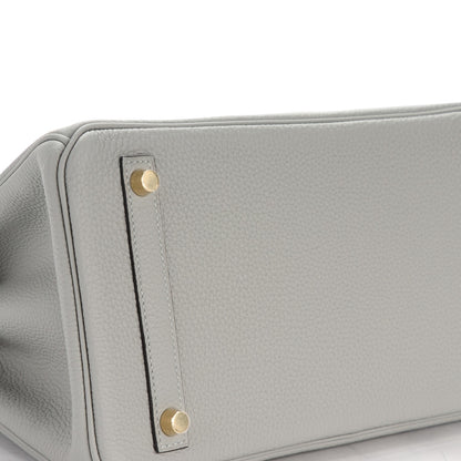 Hermes Togo Birkin 30 Gris Mouette 22 of 25