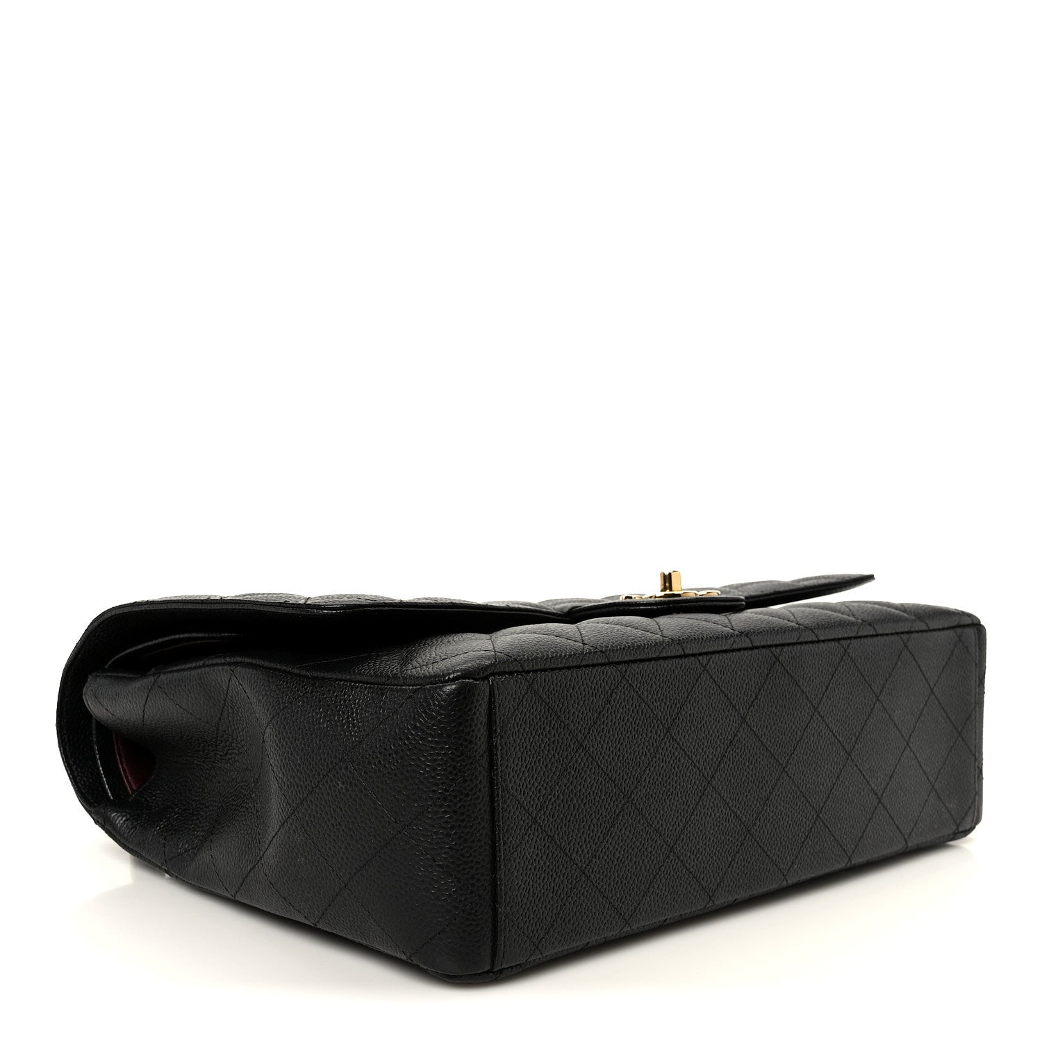 Chanel Caviar Quilted Maxi Double Flap Black 4 of 11