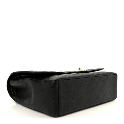 Chanel Caviar Quilted Maxi Double Flap Black 4 of 11