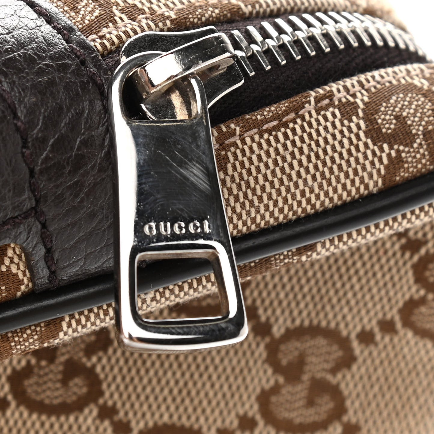 Monogram Belt Bag Dark Brown