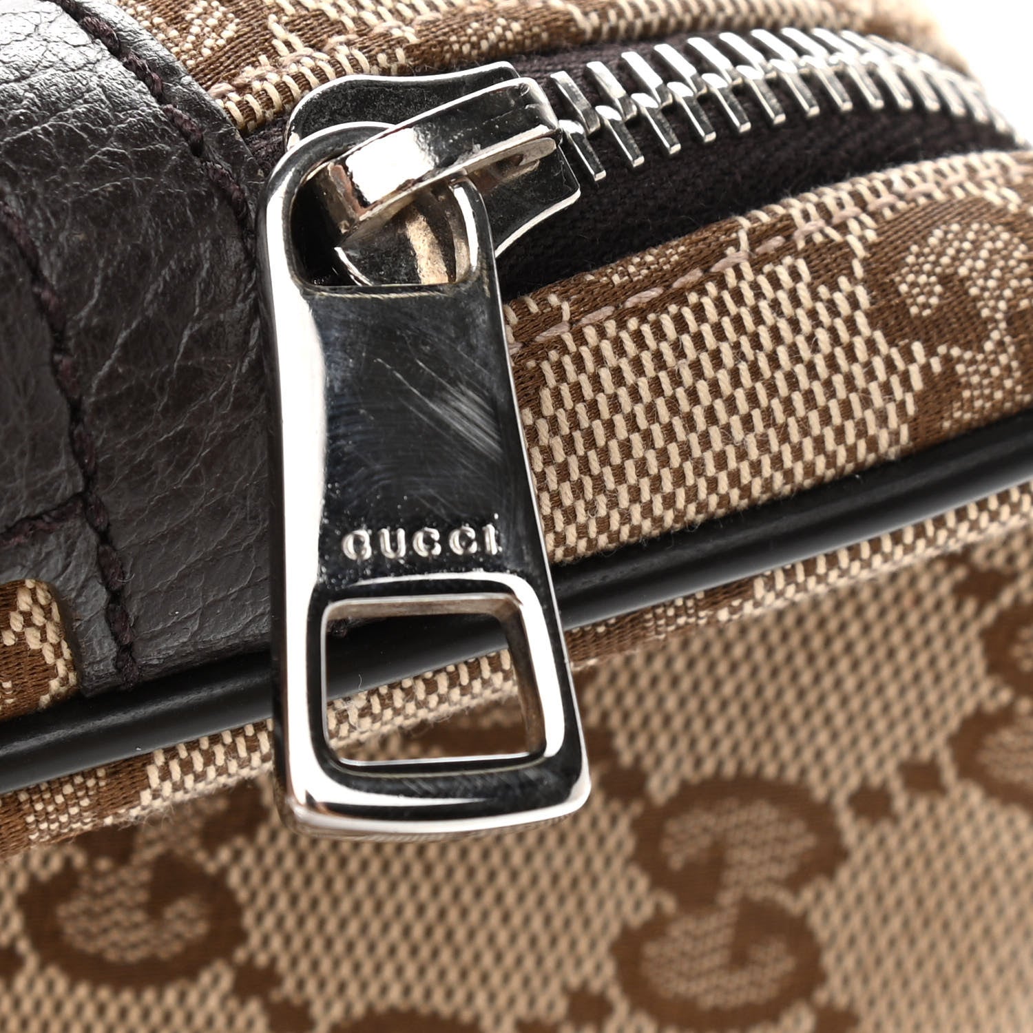 Gucci Monogram Belt Bag Dark Brown 11 of 11
