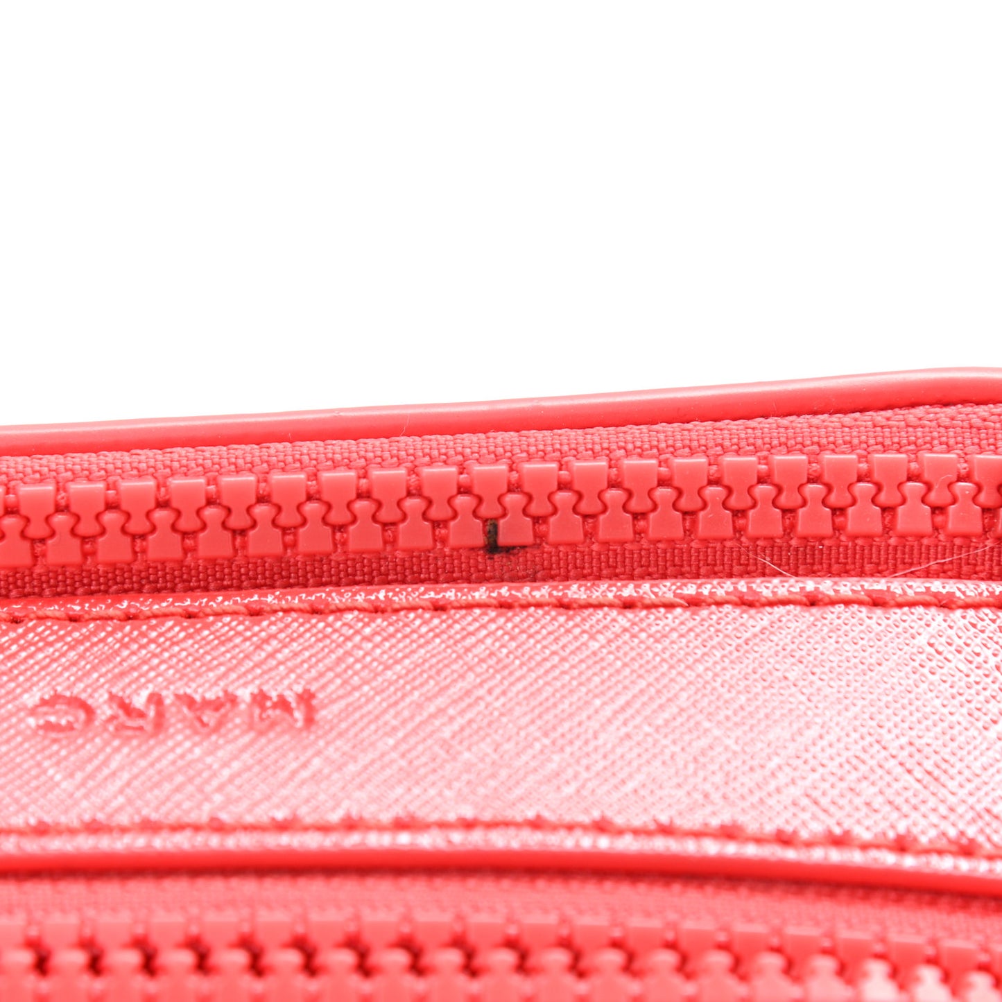 Saffiano Snapshot Camera Bag Red