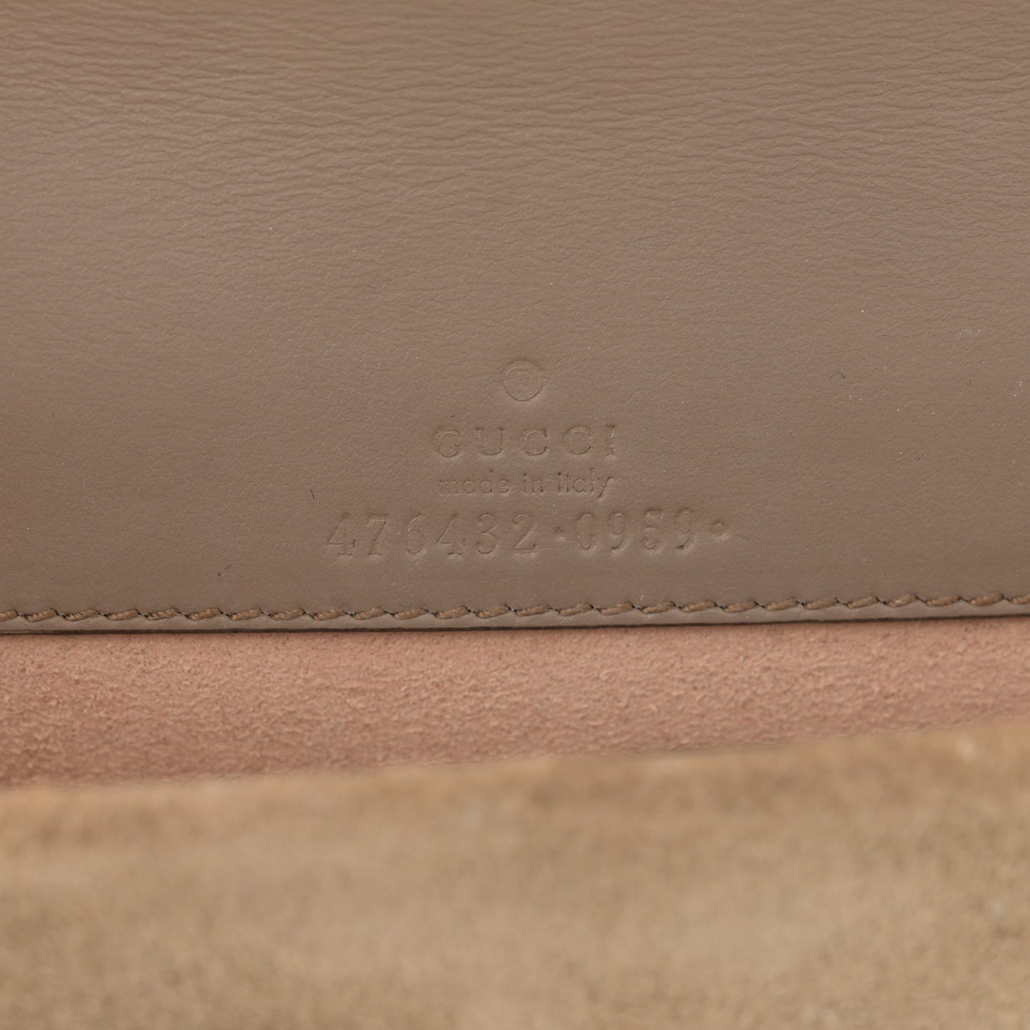 GG Supreme Monogram Super Mini Dionysus Shoulder Bag Taupe