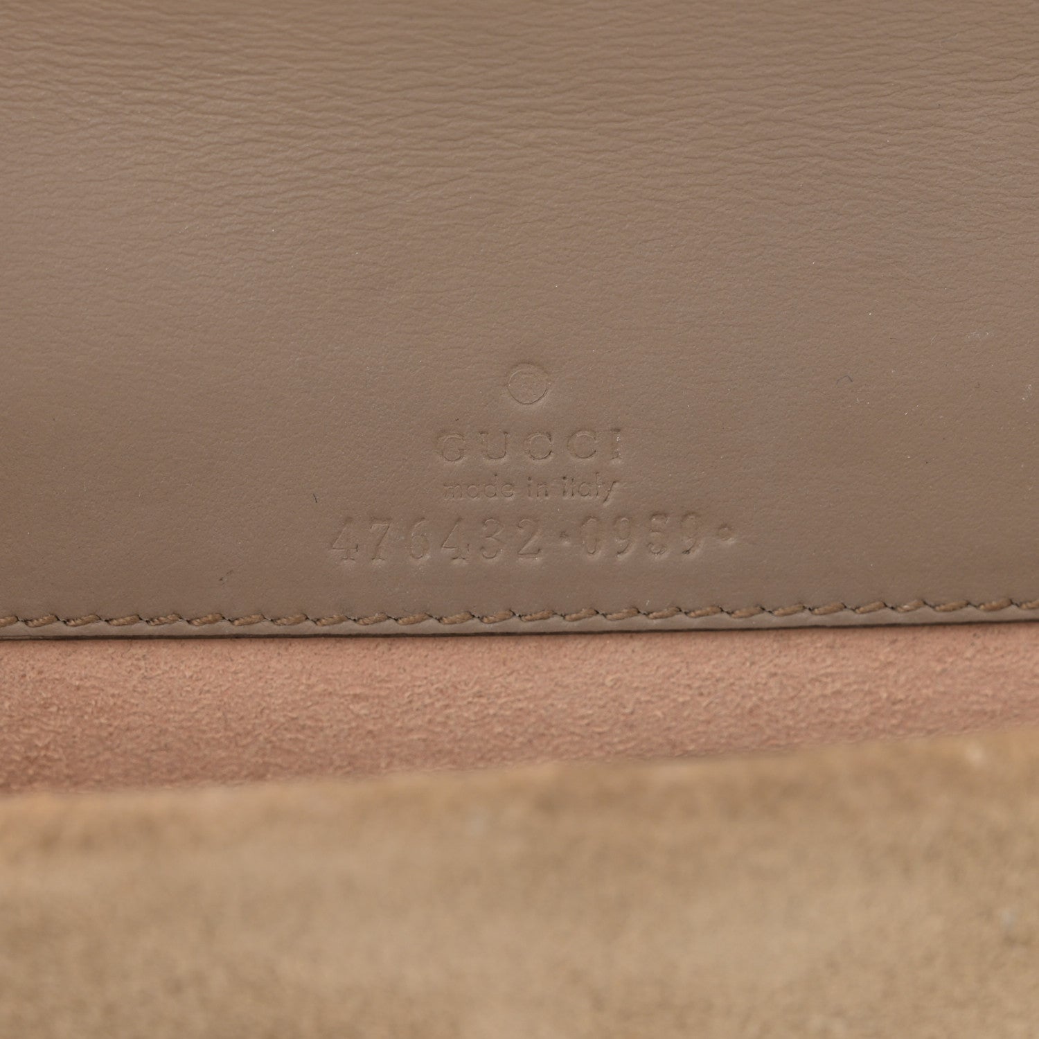 Gucci GG Supreme Monogram Super Mini Dionysus Shoulder Bag Taupe 6 of 10