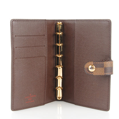 Louis Vuitton Damier Ebene Small Ring Agenda Cover 7 of 7