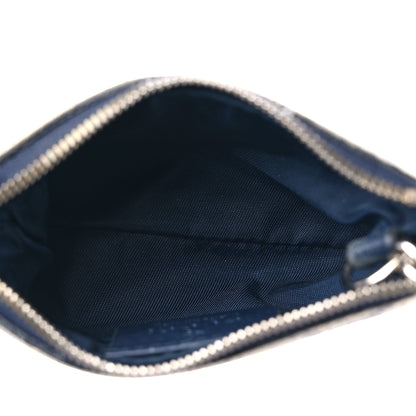 Gucci GG Supreme Monogram Key Case Beige Blue 5 of 11