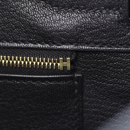 Hermes Togo Matte Alligator Birkin Touch 30 Black 20 of 35
