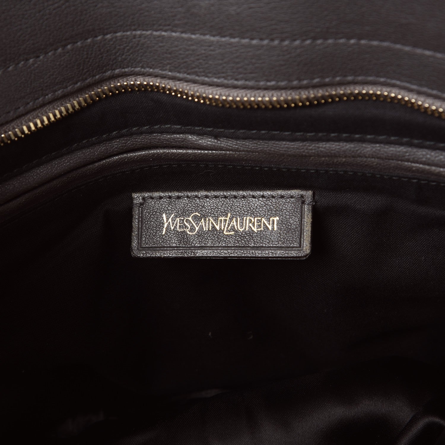 Saint Laurent Sheepskin Large Cabas ChYc Grey 6 of 14