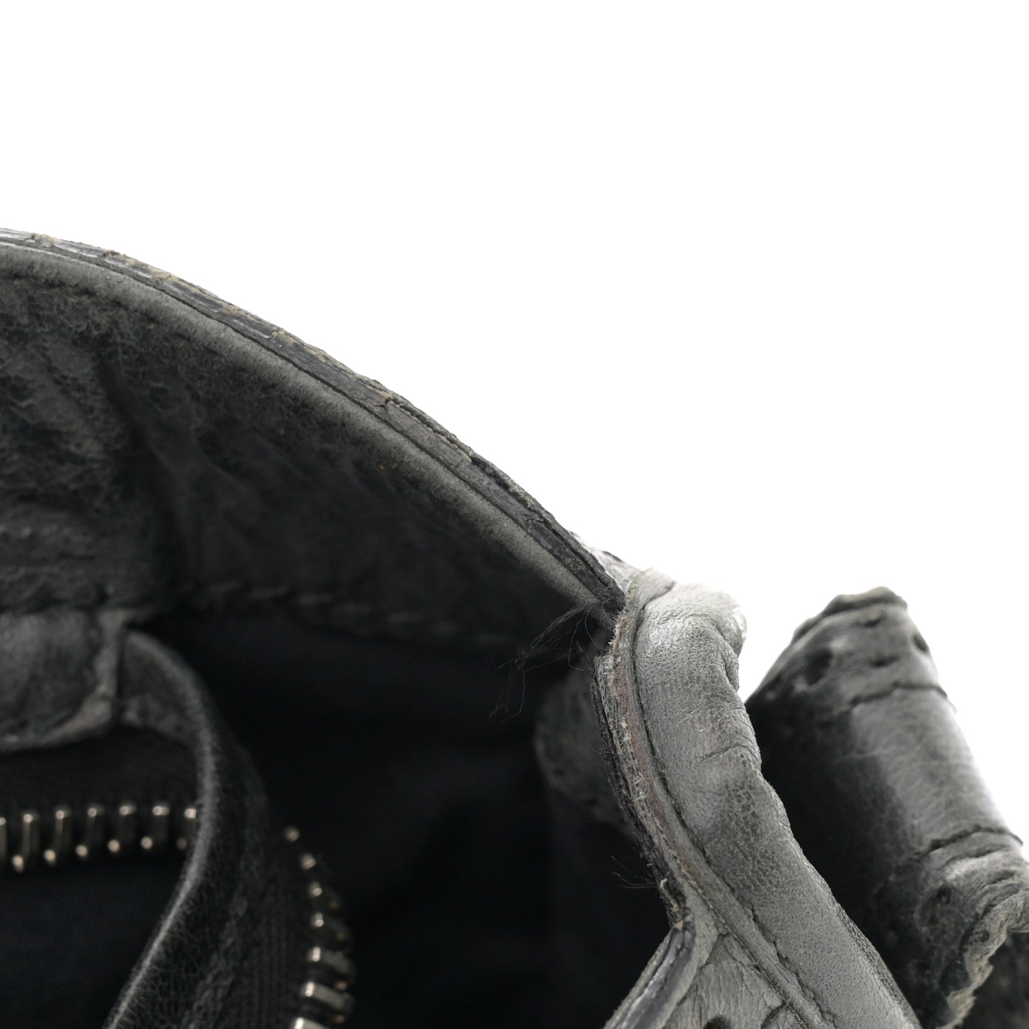 Balenciaga Agneau Giant Brogues Hardware City Anthracite 12 of 19