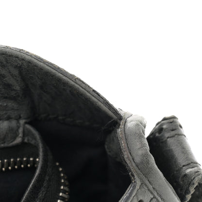 Balenciaga Agneau Giant Brogues Hardware City Anthracite 12 of 19