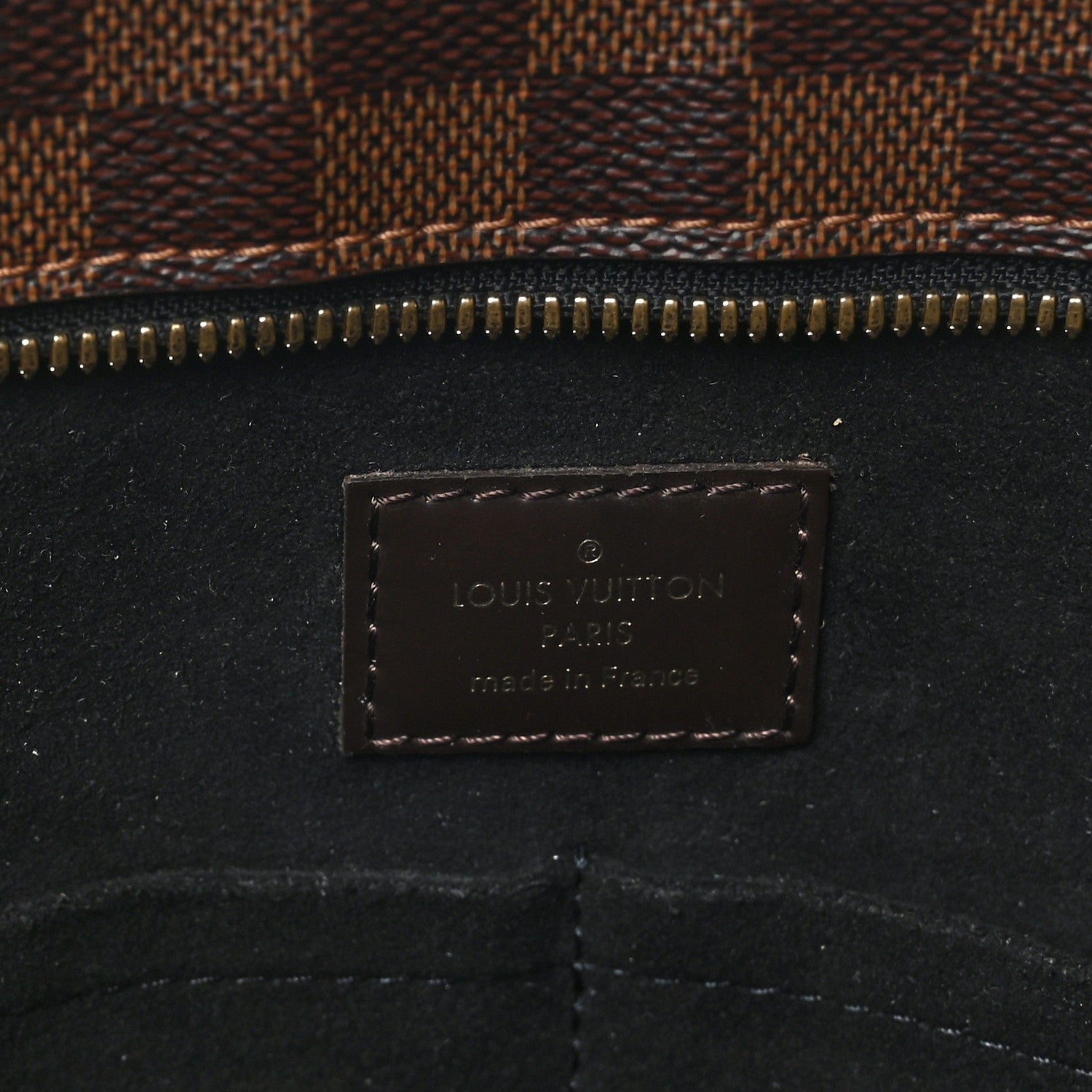 Louis Vuitton Damier Ebene Jersey Black 6 of 8