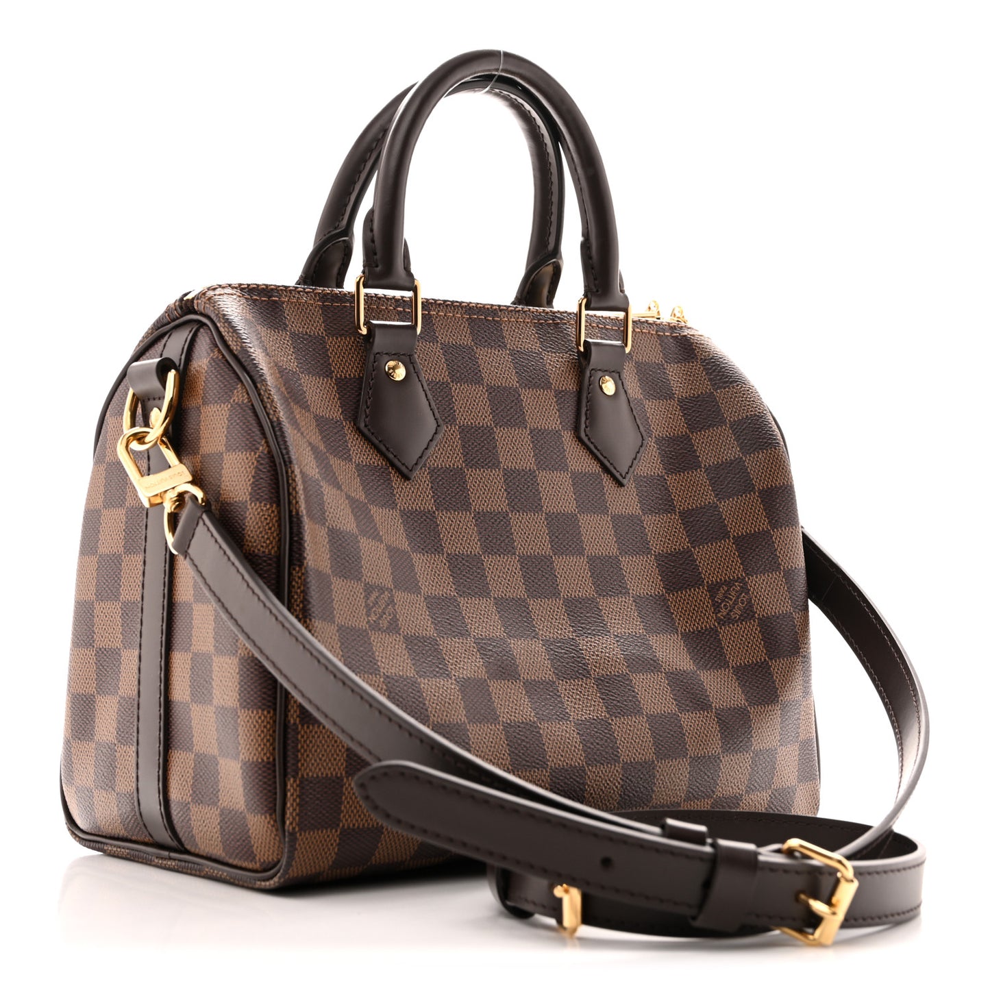 Damier Ebene Speedy Bandouliere 25