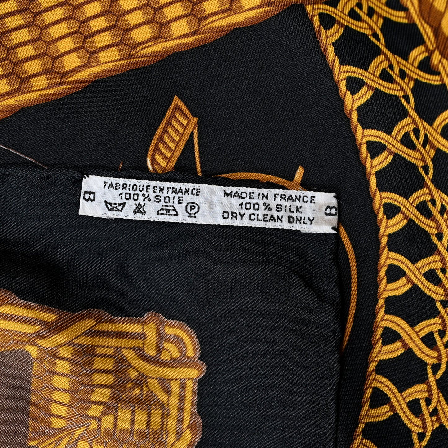 Silk Voitures Paniers Scarf 90