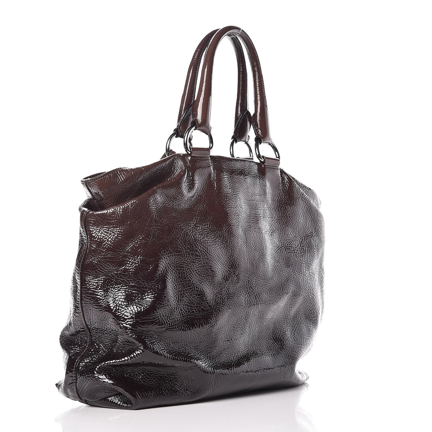 Prada Vernice Ombre Shopping Tote Purple 3 of 12