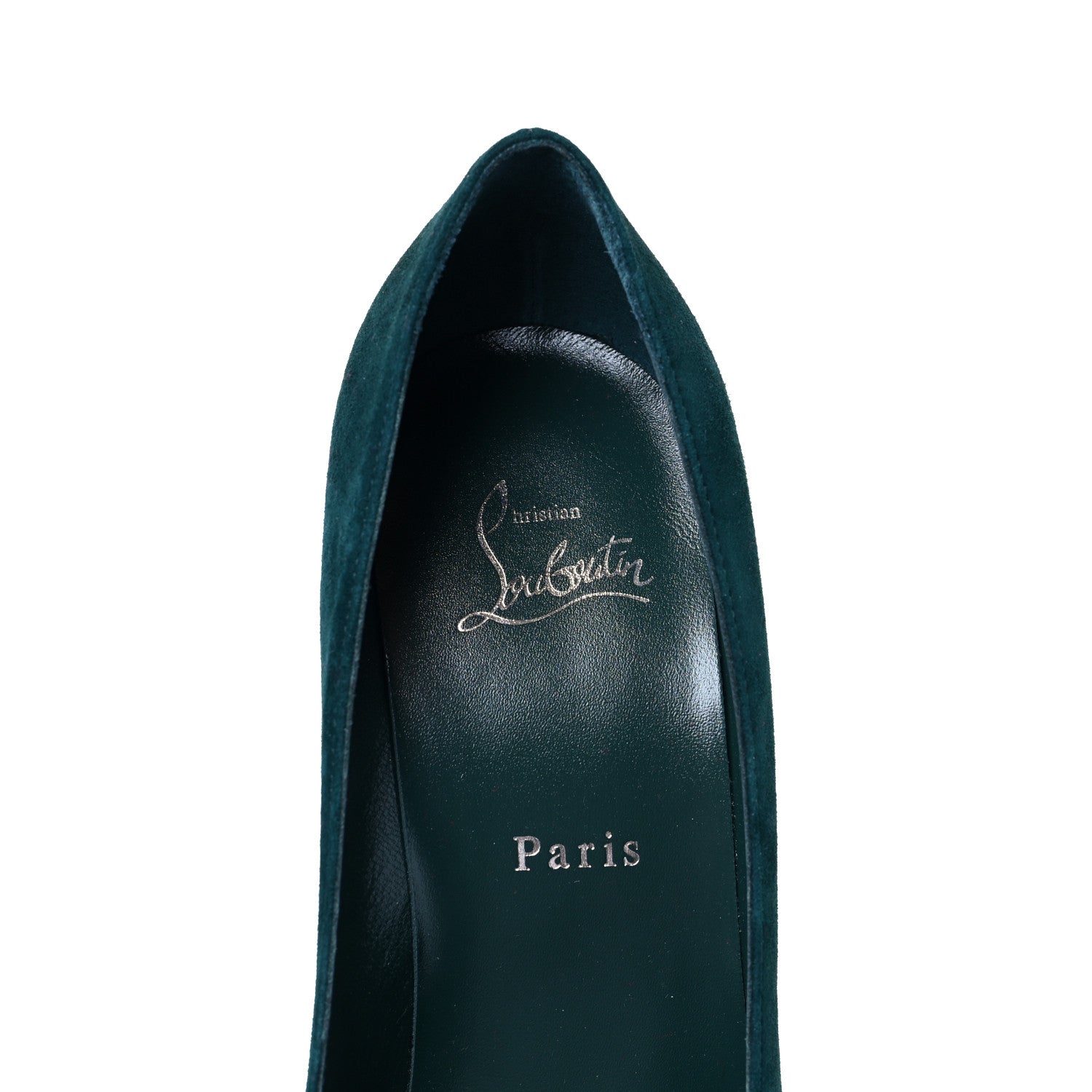 Christian Louboutin Suede So Kate 100 39 Green 7 of 7