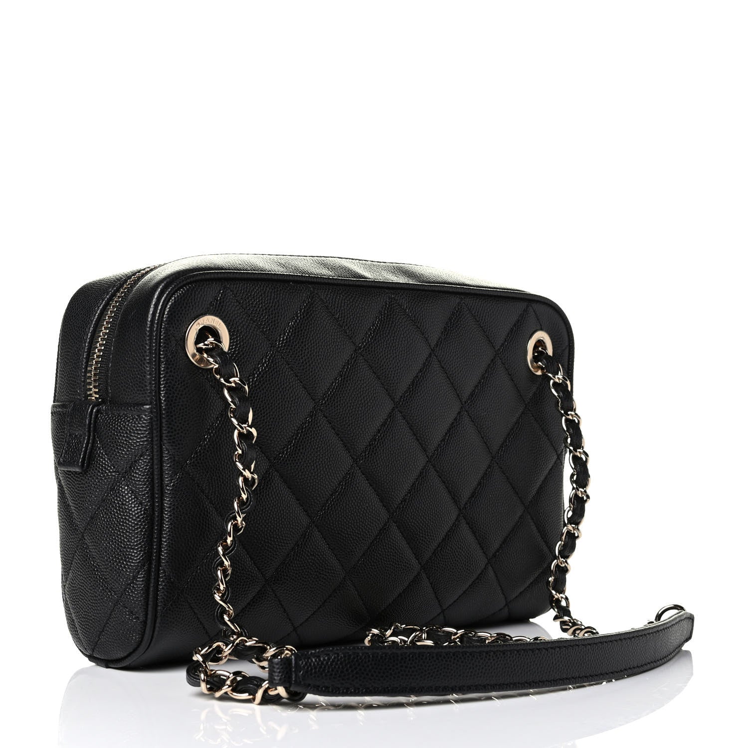Chanel Caviar Quilted Small In & Out Camera Case Black 3 of 7