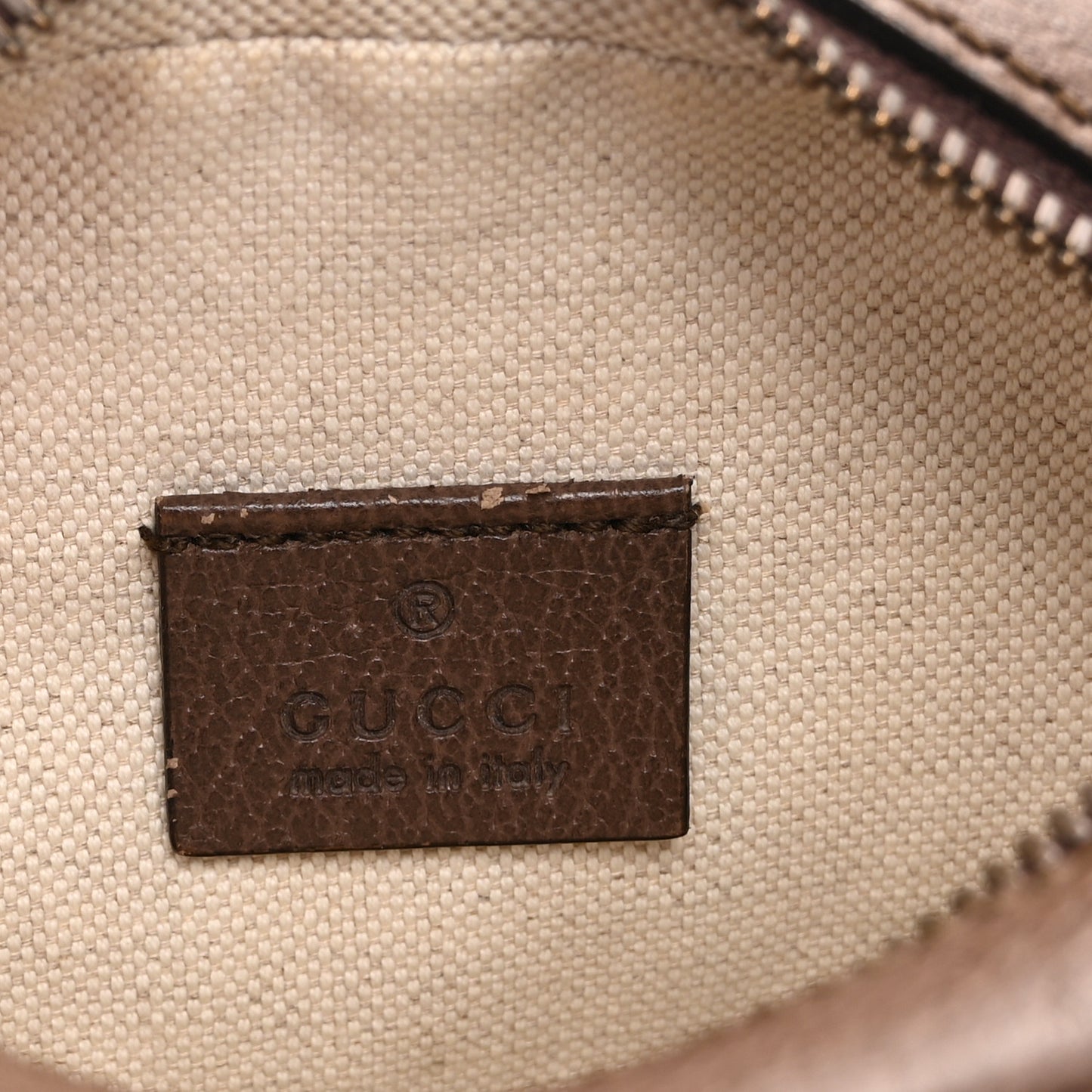 GG Supreme Monogram Web Mini Ophidia Messenger Brown