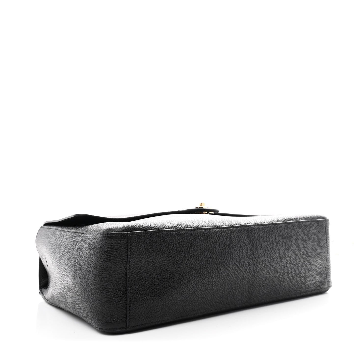 Grained Calfskin Souplissimo Maxi Flap Black