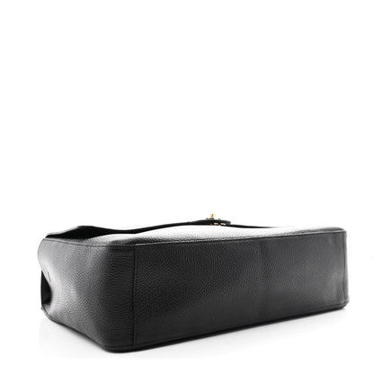 Chanel Grained Calfskin Souplissimo Maxi Flap Black 4 of 11