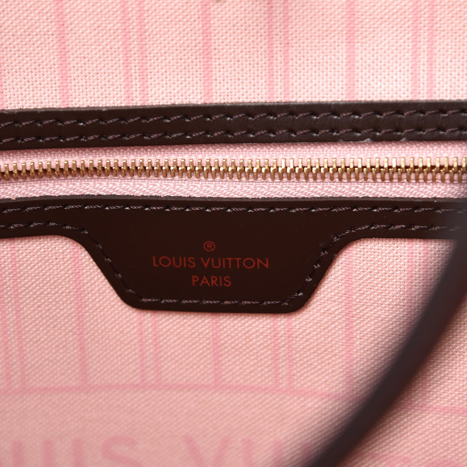 Louis Vuitton Damier Ebene Neo Neverfull MM Rose Ballerine 7 of 12