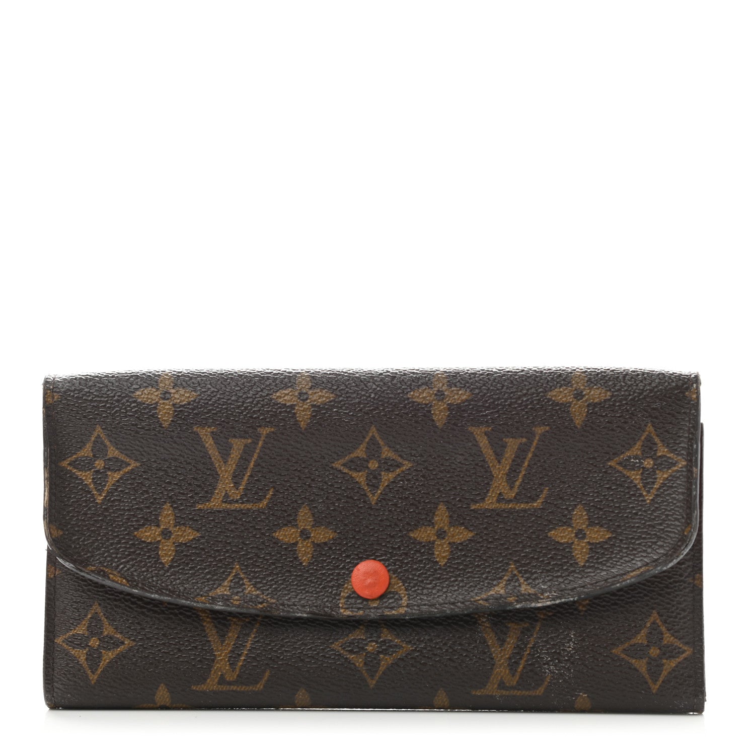 Louis Vuitton Monogram Emilie Wallet Piment 1 of 13