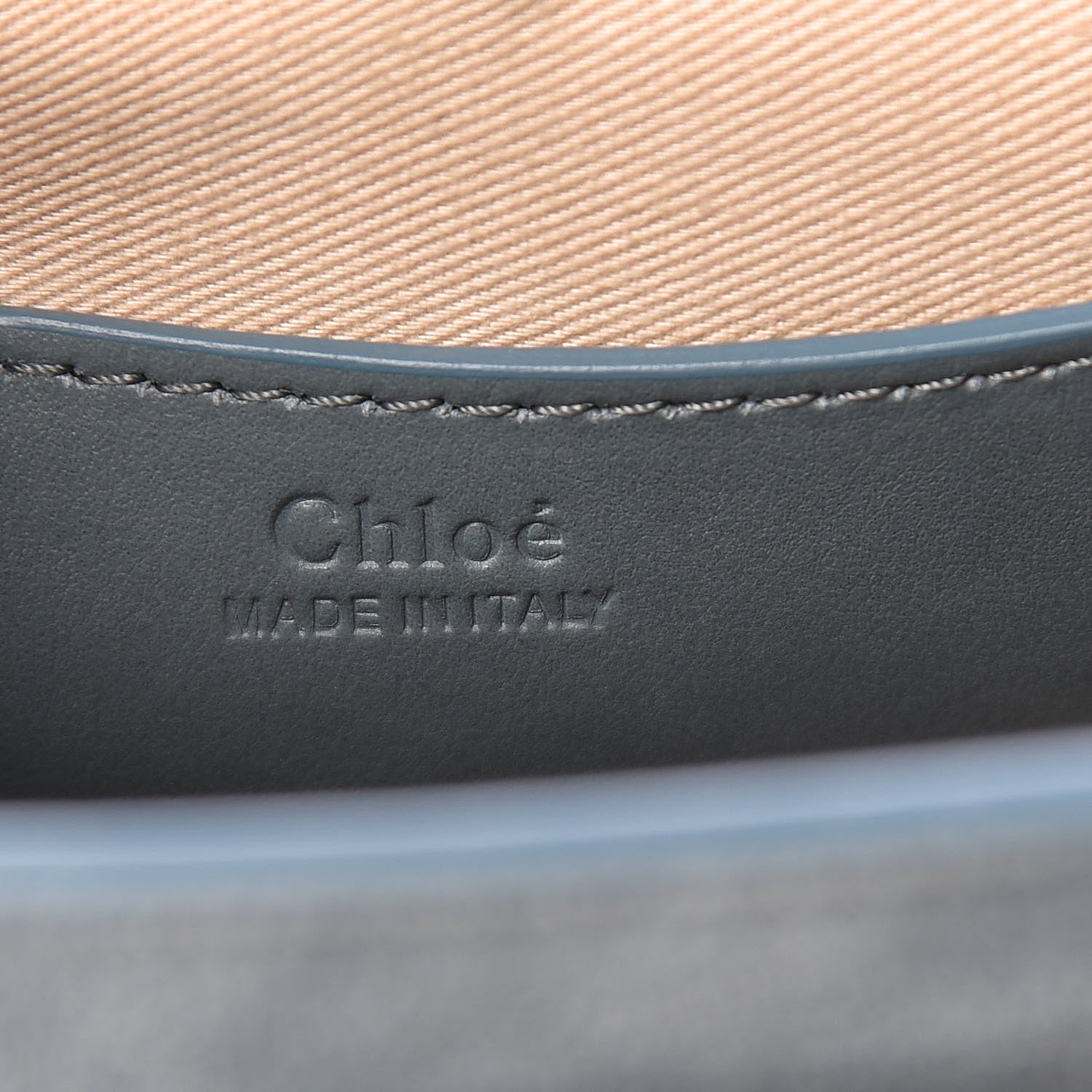 Chloe Calfskin Small Tess Bag Cloudy Blue 6 of 10