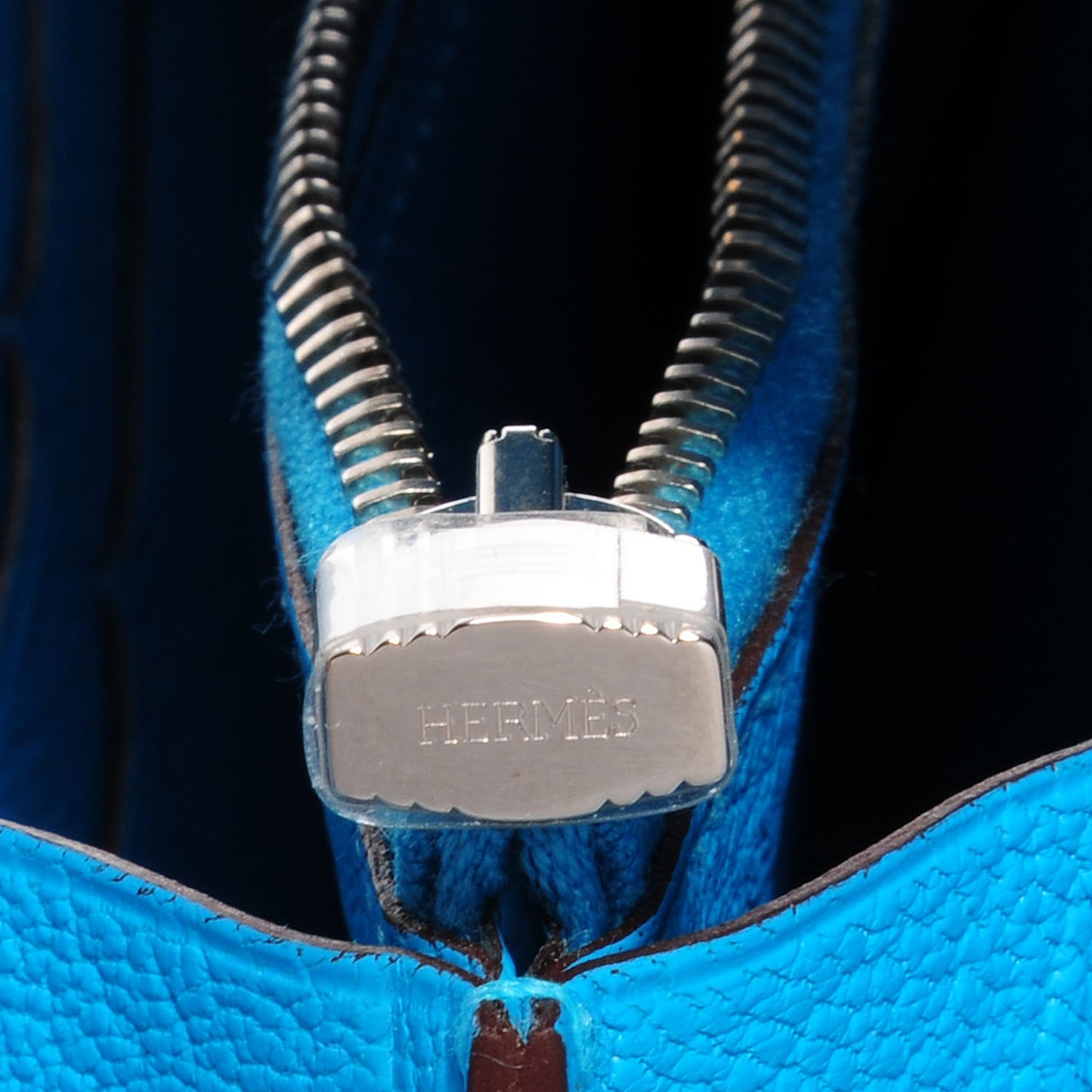 Chèvre Mysore Kelly Longue Wallet Bleu Azteque