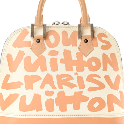 Louis Vuitton Graffiti Alma MM Peach 7 of 24