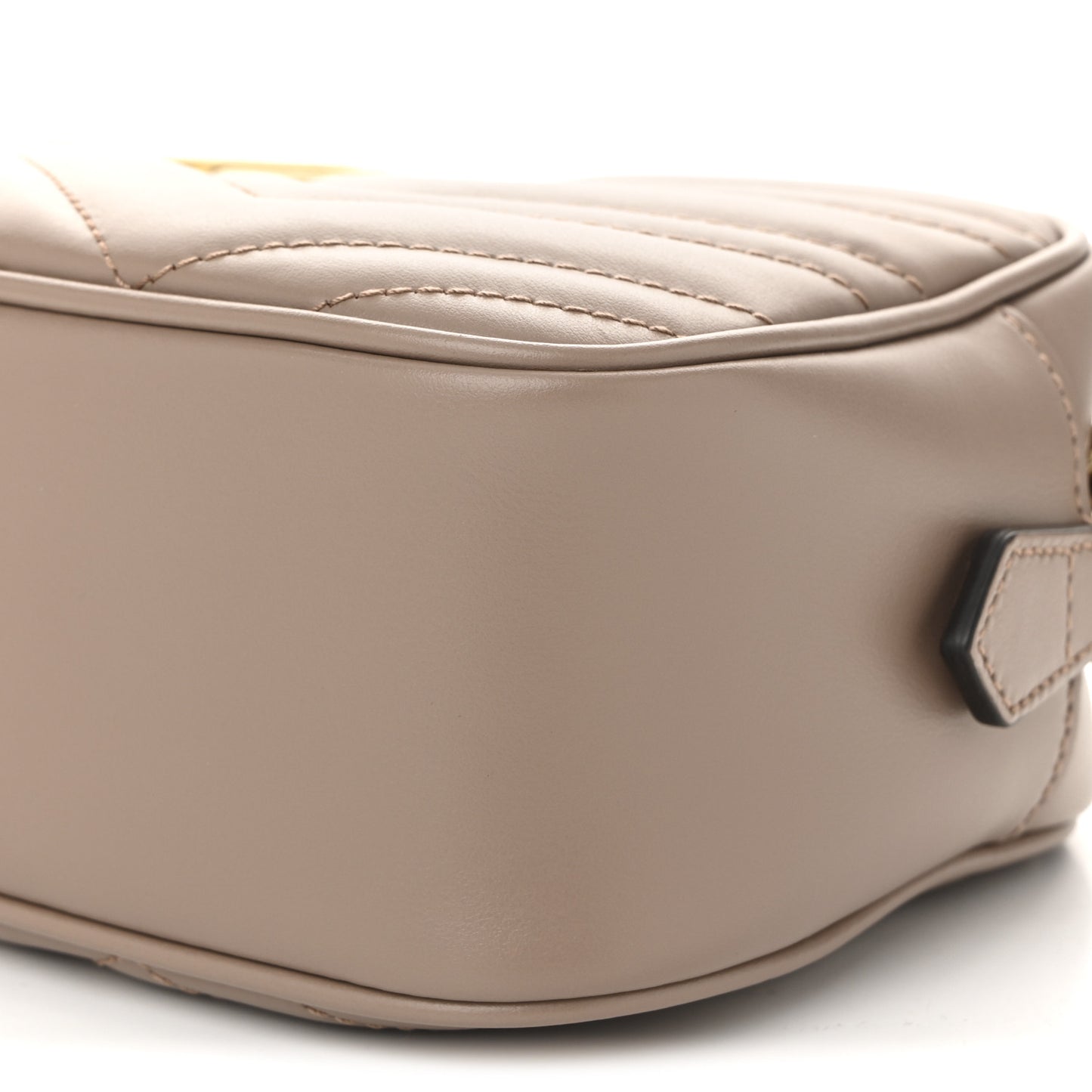 Calfskin Matelasse Small GG Marmont Chain Shoulder Bag Porcelain Rose