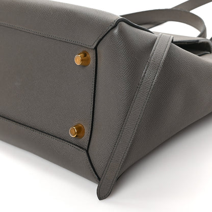 Celine Grained Calfskin Mini Belt Bag Grey 8 of 9