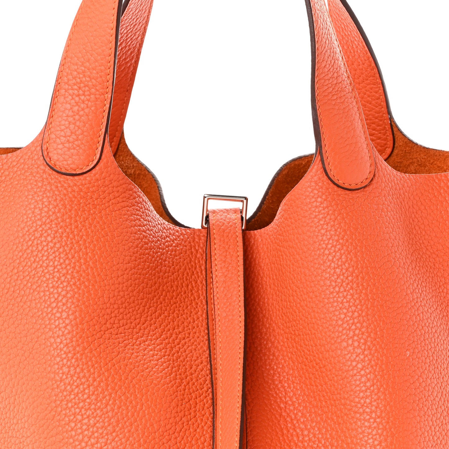 Taurillon Clemence Picotin Lock 22 MM Orange