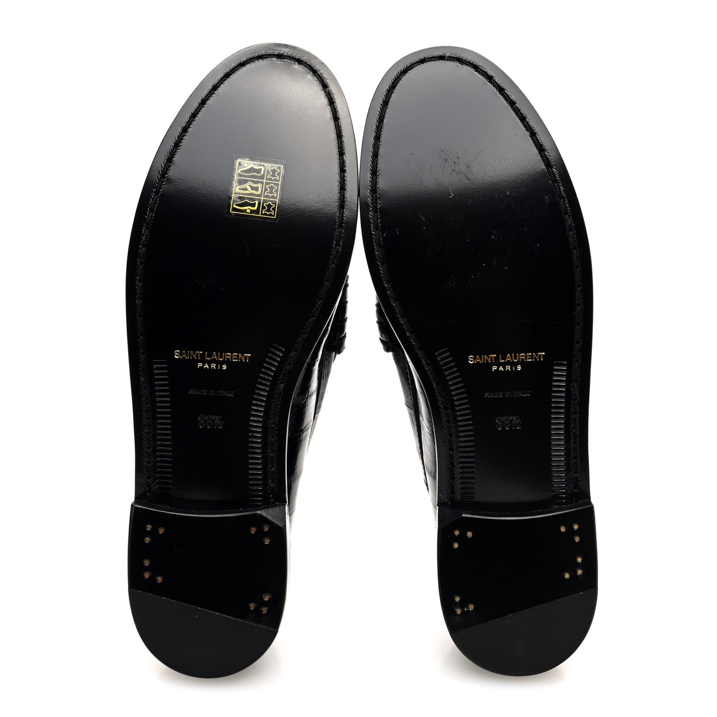 Supple Eel Le 15 Loafer Penny Slippers 36.5 Black