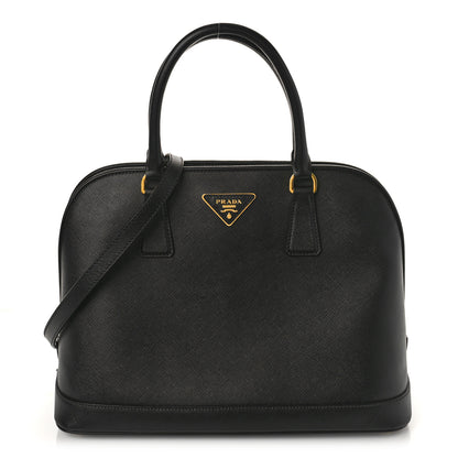 Prada Saffiano Lux Medium Promenade Tote Black 1 of 9