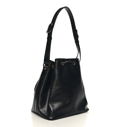 Louis Vuitton Epi Petit Noe Black 3 of 13