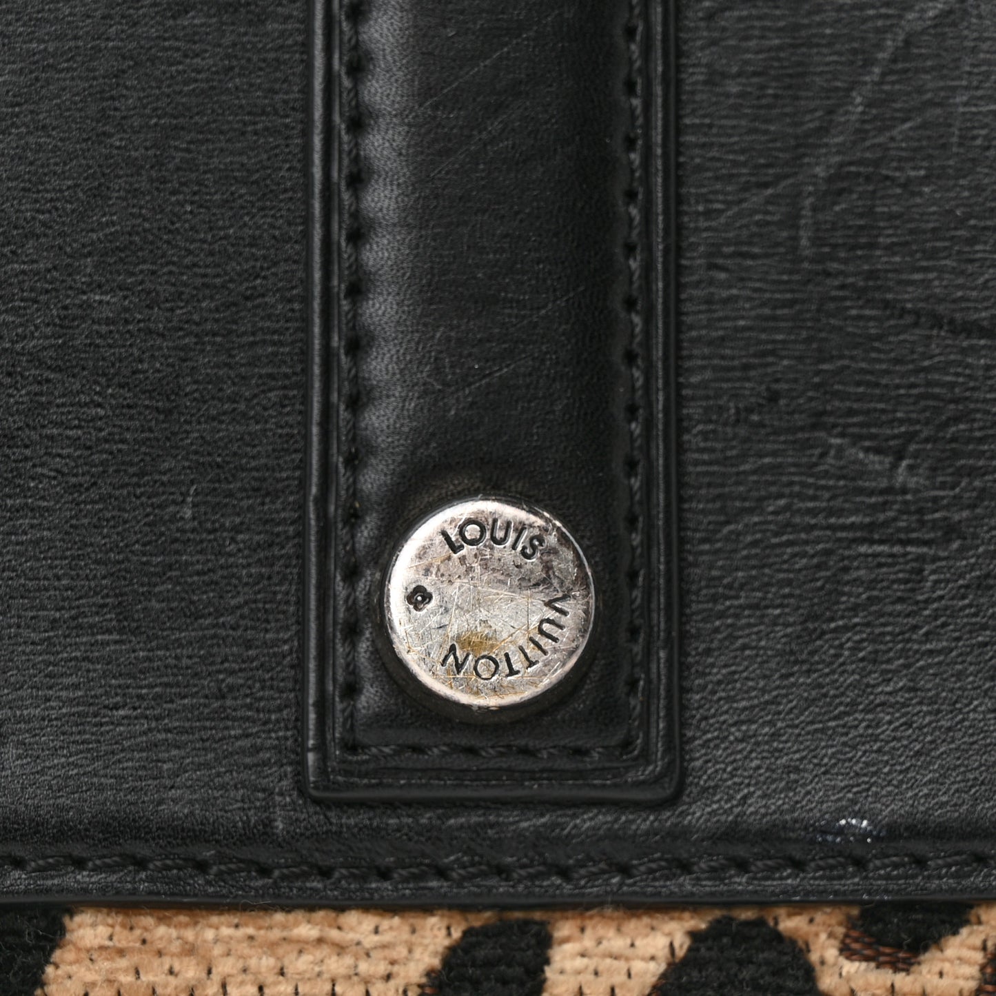 Jacquard Velvet Leopard Print Stephen Sprouse Speedy