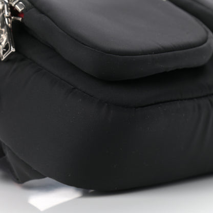 Prada Tessuto Nylon Pocket Top Handle Cargo Backpack Black 8 of 9