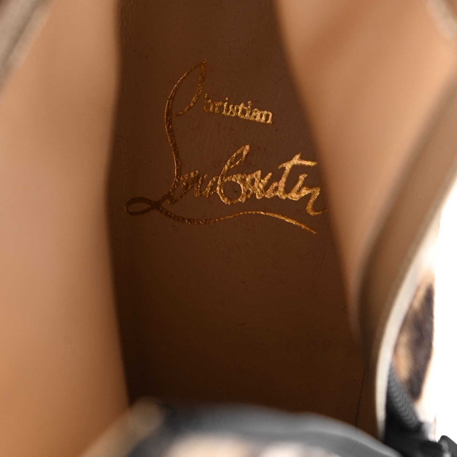 Christian Louboutin Calf Hair Leopard Print So Kate Booty 100 Ankle Boots 37.5 Brown 7 of 7