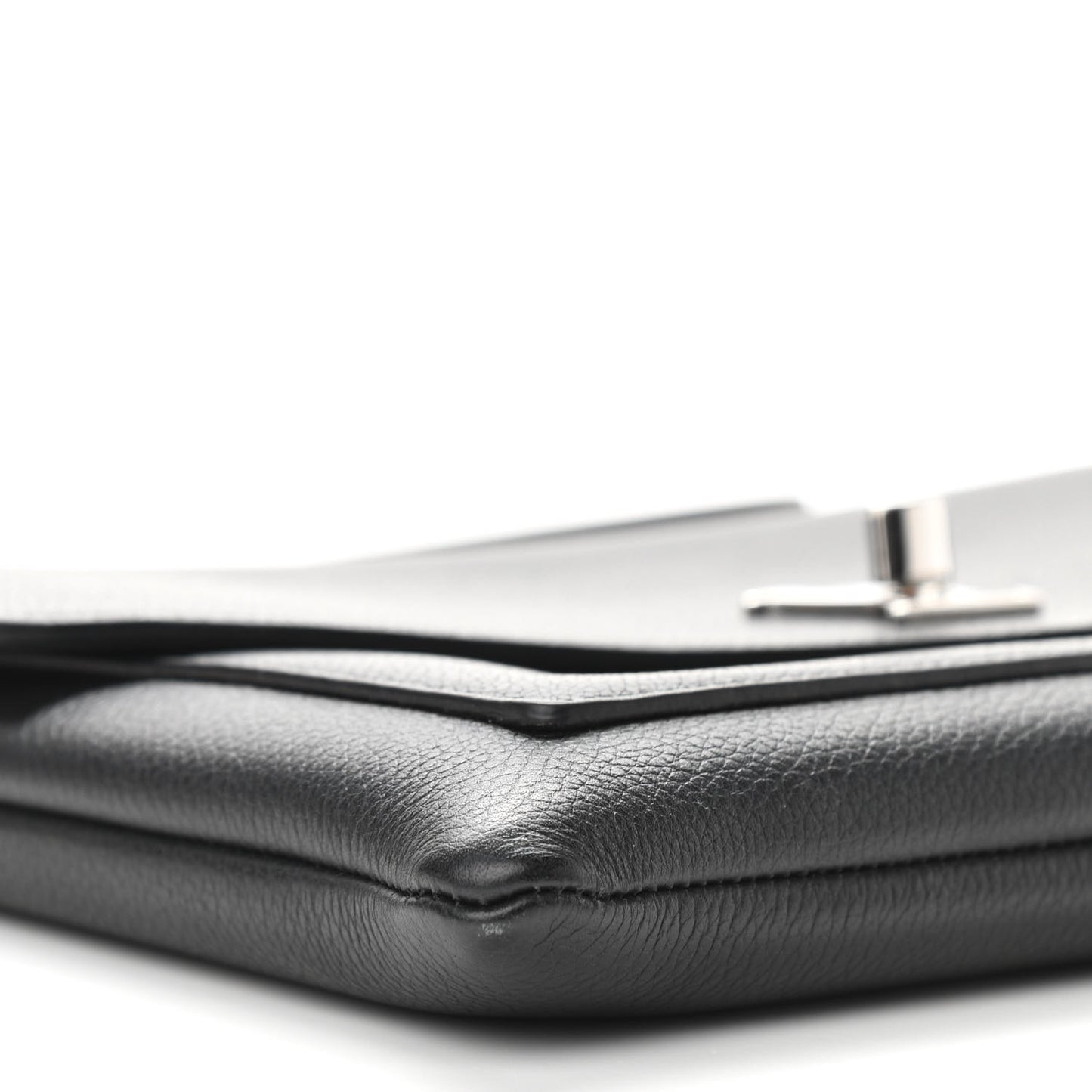 Soft Calfskin My Lockme Pochette Black