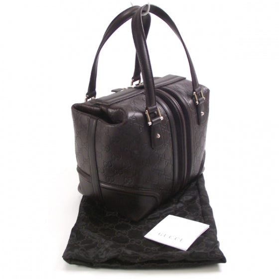 Guccissima Large Treasure Boston Tote
