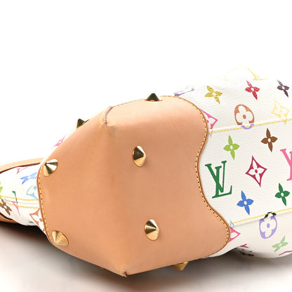 Louis Vuitton Monogram Multicolor Judy MM White 8 of 9