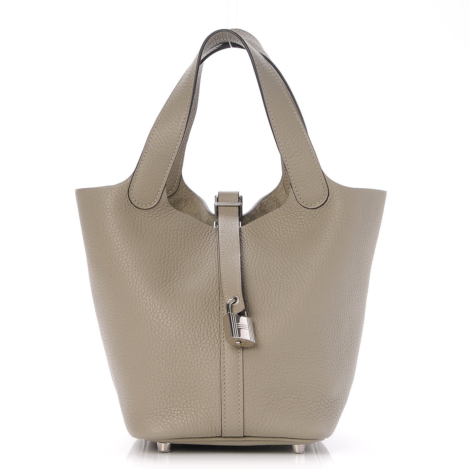 Hermes Taurillon Clemence Picotin Lock 18 PM Sauge 1 of 8