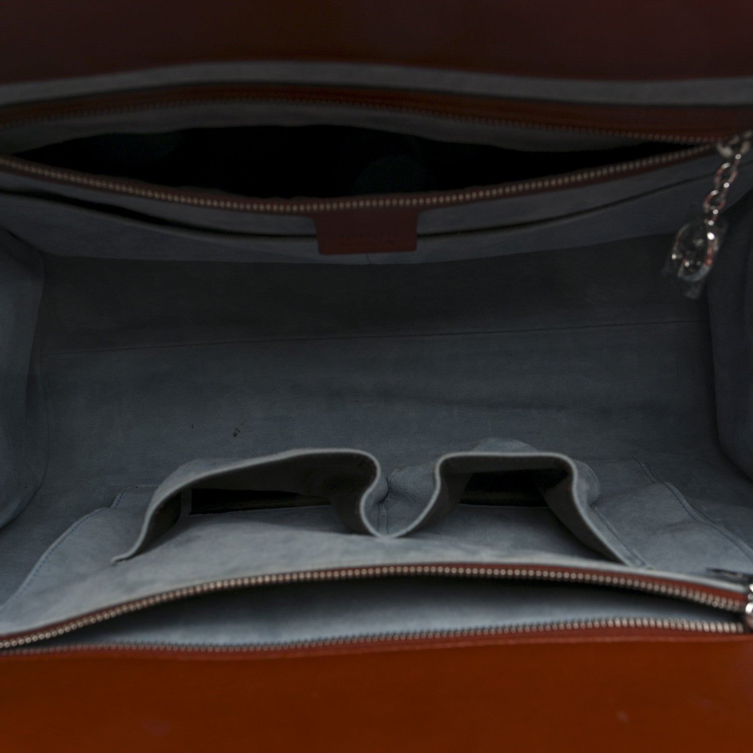 Gucci Regent Calfskin Large Lady Lock Flap Top Handle Bag Tan 5 of 10